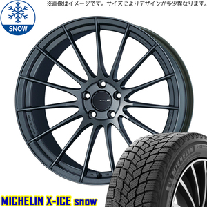 新品 ランサーエボリューション 245/40R18 MICHELIN X-ICE RS05RR 18インチ 9.5J +35 5/114.3 スタッドレス タイヤ ホイール セット 4本