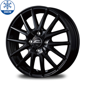 新品 アクア ベルタ ポルテ スイフト 165/70R14 14インチ シュナイダー SQ27 5.5J +38 4/100 スタッドレス タイヤ ホイール セット 4本