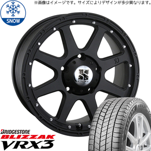 新品 スカイライン 225/50R18 18インチ ブリヂストン ブリザック VRX3 MLJ XTREME-J スタッドレス タイヤ ホイール セット 4本