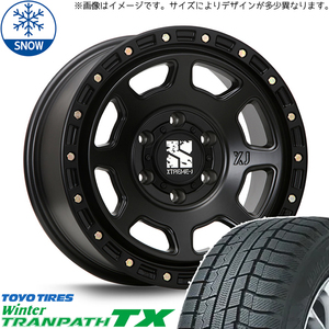 新品 キックス ジューク オフロード 205/65R16 16インチ TOYO トランパス TX MLJ XTREME-J XJ07 スタッドレス タイヤ ホイール セット 4本