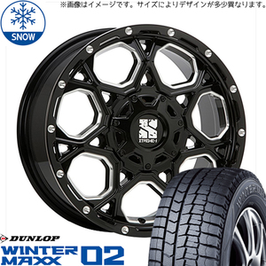 新品 クラウン CX-3 デリカ 215/60R16 16インチ ダンロップ WM02 MLJ XTREME-J XJ06 スタッドレス タイヤ ホイール セット 4本