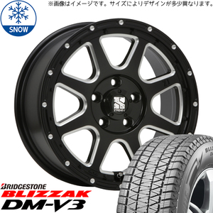 新品 スズキ ジムニー 215/70R16 16インチ ブリヂストン ブリザック DM-V3 MLJ XTREME-J スタッドレス タイヤ ホイール セット 4本