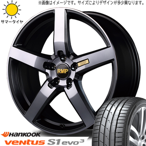 新品 プリウスα 215/45R18 ハンコック ベンタス プライム4 RMP 050F 18インチ 8.0J +42 5/114.3 サマータイヤ ホイール 4本SET