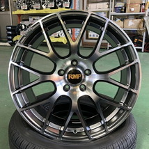 新品 アイシス ステップワゴン シビック アテンザ スポーツ 225/40R18 18インチ RMP 028F 7.0J +55 5/114.3 サマータイヤ ホイール 4本SET_画像2