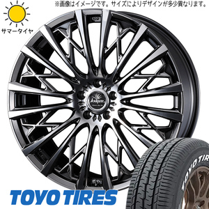 新品 XV フォレスター 225/50R18 TOYO H30 クレンツェ シュリット 855EVO 18インチ 7.5J +48 5/100 サマータイヤ ホイール 4本SET