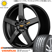 新品 アルファード ハリアー 245/45R19 HANKOOK ベンタス プライム4 RMP 050F 19インチ 8.0J +45 5/114.3 サマータイヤ ホイール 4本SET_画像1