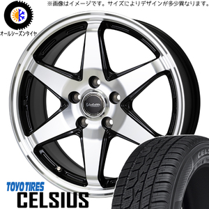 新品 CH-R ZR-V CX30 215/60R17 TOYO セルシアス アンクレイ 17インチ 7.0J +47 5/114.3 オールシーズン タイヤ ホイール 4本SET