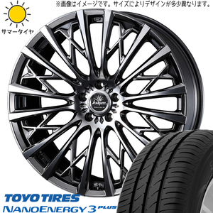 新品 軽自動車用 165/45R16 TOYO ナノエナジー3 クレンツェ 855EVO 16インチ 6.0J +40 4/100 サマータイヤ ホイール 4本SET