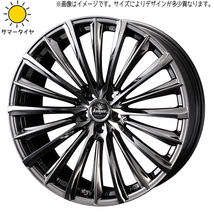 新品 アリスト セドリック 235/35R19 輸入タイヤ クレンツェ 225EVO 19インチ 8.0J +38 5/114.3 サマータイヤ ホイール 4本SET_画像1