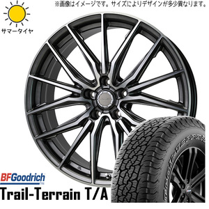 新品 NX ヴァンガード ハリアー 235/55R18 BFGoodrich TrailTerrain アスト M4 18インチ 8.0J +42 5/114.3 サマータイヤ ホイール 4本SET