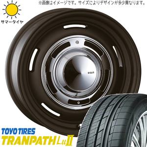 新品 アルファード 225/60R17 17インチ TOYO トランパス Lu2 DEAN クロスカントリー 7.0J +38 5/114.3 サマータイヤ ホイール 4本SET