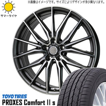 新品 マツダ CX8 245/45R20 TOYO PROXES C2S レシャス アスト M4 20インチ 8.0J +45 5/114.3 サマータイヤ ホイール 4本SET_画像1