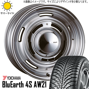 新品 ジムニーシエラ 215/70R16 16インチ Y/H 4S AW21 DEAN クロスカントリー 6.0J -5 5/139.7 オールシーズンタイヤ ホイール 4本SET