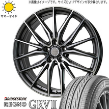 新品 アルファード 245/35R20 BS レグノ GRV2 レシャス アスト M4 20インチ 8.0J +35 5/114.3 サマータイヤ ホイール 4本SET_画像1