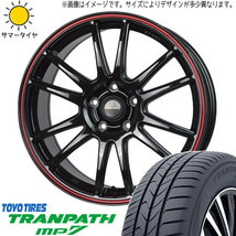 新品 ノア ヴォクシー 215/45R18 TOYO トランパス MP7 クロススピード CR6 18インチ 7.5J +48 5/114.3 サマータイヤ ホイール 4本SET_画像1