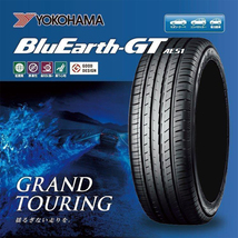 新品 195/65R15 ヨコハマ ブルーアース GT AE51 クロススピード CR6 15インチ 5.5J +43 4/100 サマータイヤ ホイール 4本SET_画像5