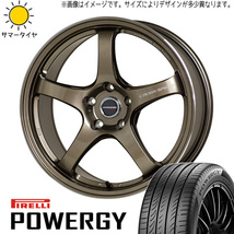 新品 スカイラインGT-R R33 R34 245/40R18 ピレリ パワジー クロススピード CR5 18インチ 9.5J +22 5/114.3 サマータイヤ ホイール 4本SET_画像1