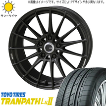 新品 アルファード 225/60R17 TOYO トランパス Lu2 FC01 17インチ 7.0J +40 5/114.3 サマータイヤ ホイール 4本SET_画像1