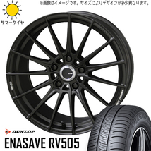 新品 アルファード 245/40R20 ダンロップ エナセーブ RV505 FC01 20インチ 8.5J +35 5/114.3 サマータイヤ ホイール 4本SET_画像1