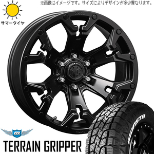 新品 ハイラックス サーフ プラド 265/50R20 20インチ モンスタ ゴーレム 8.5J +20 6/139.7 サマータイヤ ホイール 4本SET