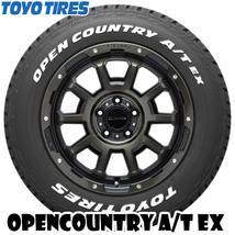 新品 ジムニーシエラ 215/70R16 16インチ オープンカントリー A/T EX H12 ショットガン 6.0J -5 5/139.7 サマータイヤ ホイール 4本SET_画像3