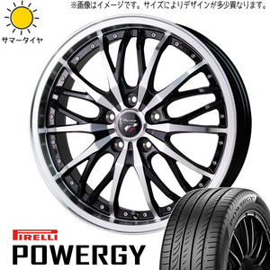 新品 86 プリウス レガシィ BRZ 215/45R17 ピレリ パワジー プレシャス HM3 17インチ 7.0J +48 5/100 サマータイヤ ホイール 4本SET