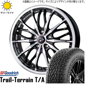 新品 アリア アウトランダー CX60 235/60R18 BFGoodrich トレイルテレーン HM3 18インチ 7.5J +38 5/114.3 サマータイヤ ホイール 4本SET