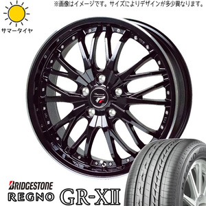 新品 アクアクロスオーバー 185/60R16 BS レグノ GRX2 プレシャス HM3 16インチ 6.0J +40 4/100 サマータイヤ ホイール 4本SET