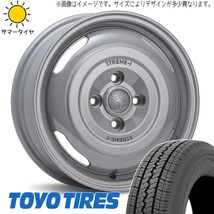 新品 NV200 デリカD3 165/80R14 97/95N 14インチ V02E エクストリームJ ジャーニー 5.0J +42 4/114.3 4/100 サマータイヤ ホイール 4本SET_画像1