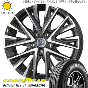 新品 アルファード 215/65R16 グッドイヤー ナスカー スマック レジーナ 16インチ 6.5J +38 5/114.3 サマータイヤ ホイール 4本SET