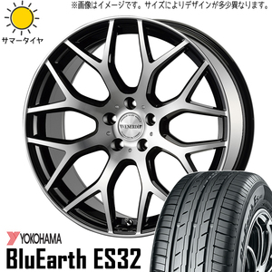 新品 アウトランダー デリカ 225/55R18 Y/H Es ES32 ヴェネルディ レッジェーロ 18インチ 8.0J +43 5/114.3 サマータイヤ ホイール 4本SET