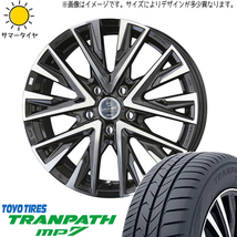 新品 ノア ヴォクシー 215/45R18 TOYO トランパス MP7 スマック レジーナ 18インチ 7.5J +48 5/114.3 サマータイヤ ホイール 4本SET_画像1