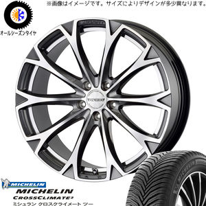 新品 60系 プリウス 215/50R18 ミシュラン ヴェネルディ レガート 18インチ 8.0J +42 5/114.3 オールシーズンタイヤ ホイール 4本SET