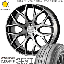 新品 アルファード CX30 245/35R20 BS レグノ GRV2 ヴェネルディ レッジェーロ 20インチ 8.5J +43 5/114.3 サマータイヤ ホイール 4本SET_画像1