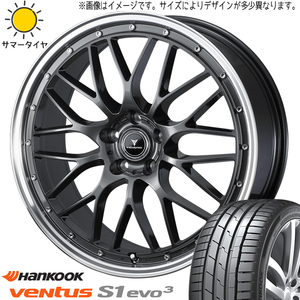 新品 アルファード CX30 245/35R20 HANKOOK ベンタス プライム4 Weds M1 20インチ 8.5J +45 5/114.3 サマータイヤ ホイール 4本SET