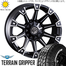 新品 FJ Hilux プラド 285/55R20 20インチ MONSTA TYRE TERRAIN GRIPPER ALL TERRAIN CRIMSON MG MONSTER サマータイヤ ホイール 4本SET_画像1