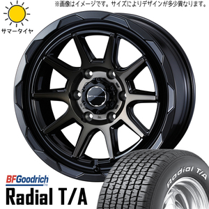 新品 ハイエース 215/70R15 15インチ BFグッドリッチ ラジアル T/A MV06 6.0J +33 6/139.7 サマータイヤ ホイール 4本SET