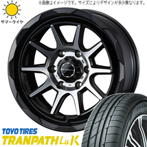 新品 タンク ルーミー トール 165/50R16 16インチ TOYO トランパス Lu2 MV06 6.0J +42 4/100 サマータイヤ ホイール 4本SET_画像1