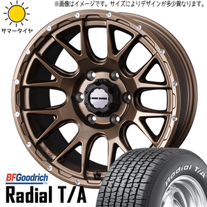 新品 ジムニーシエラ 215/70R15 15インチ BFグッドリッチ ラジアル T/A MV08 6.0J ±0 5/139.7 サマータイヤ ホイール 4本SET