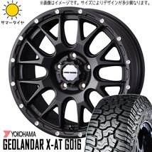 新品 RAV4 265/65R17 17インチ ヨコハマ ジオランダー X-AT G016 マッドヴァンス 08 7.0J +35 5/114.3 サマータイヤ ホイール 4本SET_画像1