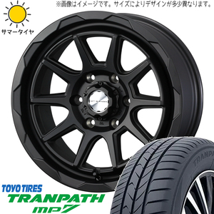 新品 ソリオ デリカD2 165/65R15 15インチ TOYO トランパス MP7 マッドヴァンス 06 4.5J +45 4/100 サマータイヤ ホイール 4本SET