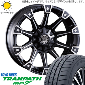 新品 デリカ エクストレイル 215/70R16 16インチ TOYO トランパス MP7 CRIMSON MG MONSTER 5/114.3 サマータイヤ ホイール 4本SET