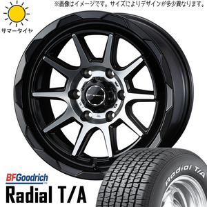 新品 スズキ ジムニーシエラ 215/70R15 15インチ BFグッドリッチ ラジアル T/A MV06 6.0J ±0 5/139.7 サマータイヤ ホイール 4本SET