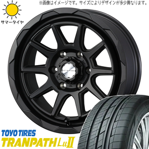 新品 エクストレイル 215/65R16 16インチ TOYO トランパス Lu2 マッドヴァンス 06 7.0J +38 5/114.3 サマータイヤ ホイール 4本SET