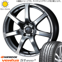 新品 カローラルミオン リーフ 215/35R19 HANKOOK プライム4 LEONIS ナヴィア07 19インチ 8.0J +45 5/114.3 サマータイヤ ホイール 4本SET_画像1