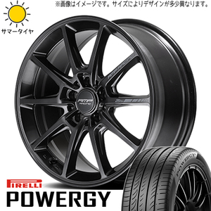 新品 ヴェゼル レヴォーグ 225/45R18 ピレリ パワジー RMP RACING R25 Plus 18インチ 7.5J +50 5/114.3 サマータイヤ ホイール 4本SET