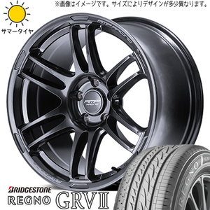 新品 CH-R ZR-V CX30 215/60R17 BS レグノ GR-V2 RMP RACING R26 17インチ 7.0J +47 5/114.3 サマータイヤ ホイール 4本SET