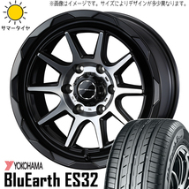 新品 ラクティス 175/60R16 16インチ ヨコハマ ブルーアース ES32 マッドヴァンス 06 6.0J +42 5/100 サマータイヤ ホイール 4本SET_画像1