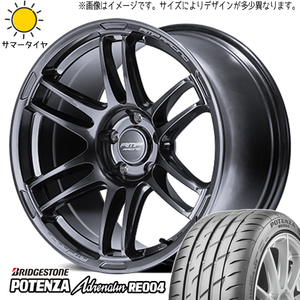 新品 ホンダ CR-Z 205/45R17 ブリヂストン ポテンザ RE004 RMP RACING R26 17インチ 7.5J +48 5/114.3 サマータイヤ ホイール 4本SET