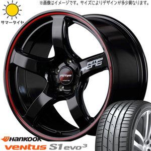 新品 HS カムリ クラウン RX-8 225/45R18 HANKOOK ベンタス RMP RACING R50 18インチ 8.5J +45 5/114.3 サマータイヤ ホイール 4本SET